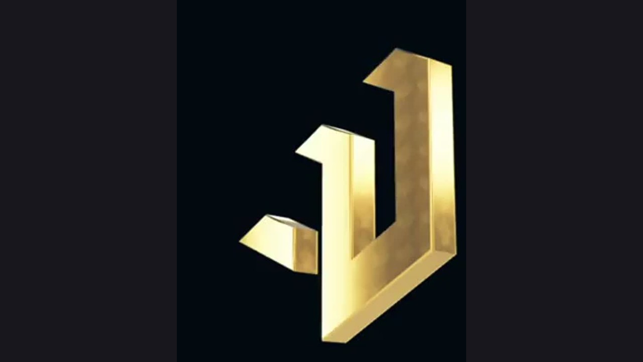 Dimensional gold W emblem presented as a separate solid brand asset